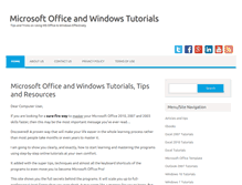 Tablet Screenshot of msoffice-tutorial-training.com